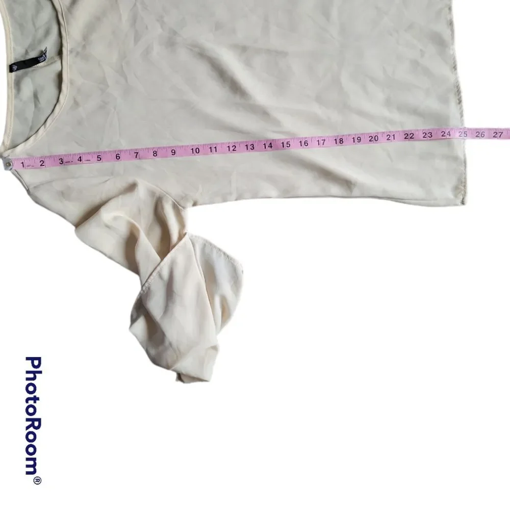 LOVE CULTURE Cream Colored Blouse - M